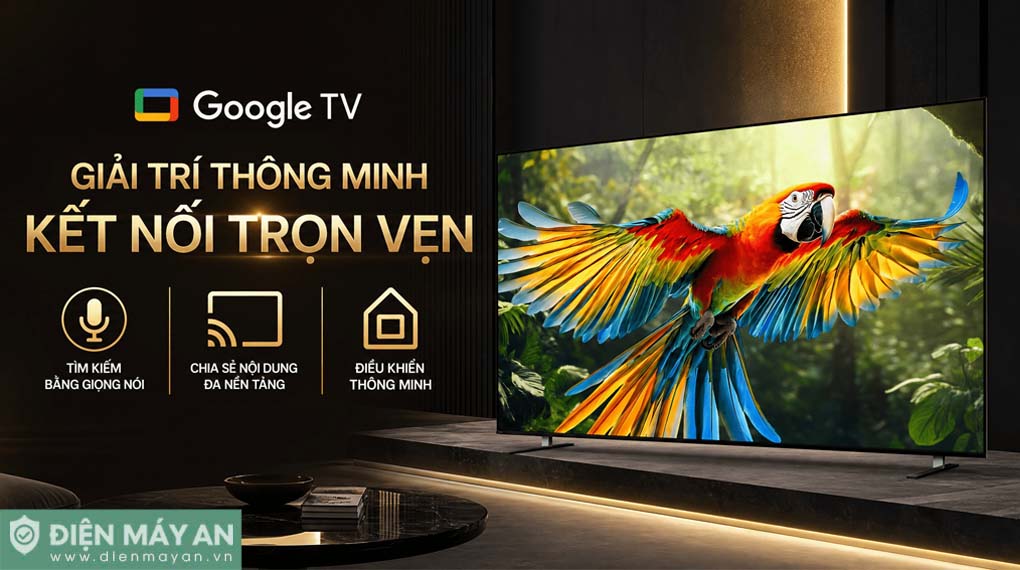 Google Tivi True RGB Sony AI 4K 75 inch K-75XR90M2